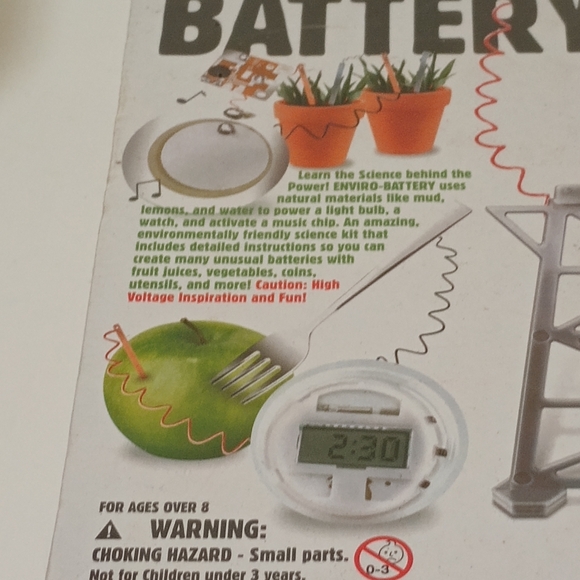 New Green Science Enviro Battery Kit Factory Sealed Home School Projects - Picture 10 of 13